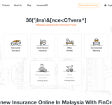 Renew Insurance Online In Malaysia With FinCrew